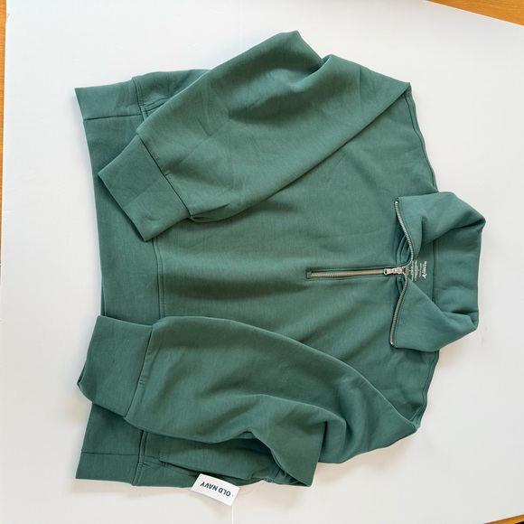 Old Navy women’s Bounce Fleece Half-Zip Pullover Sweatshirt size L NWT - Picture 3 of 11